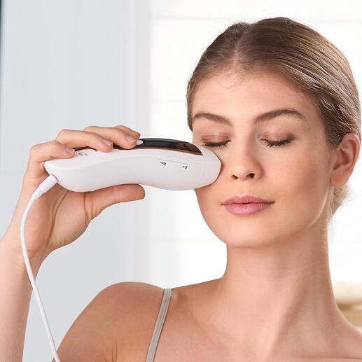Op licht gebaseerde anti-aging behandeling. Op licht gebaseerde anti-aging behandeling.