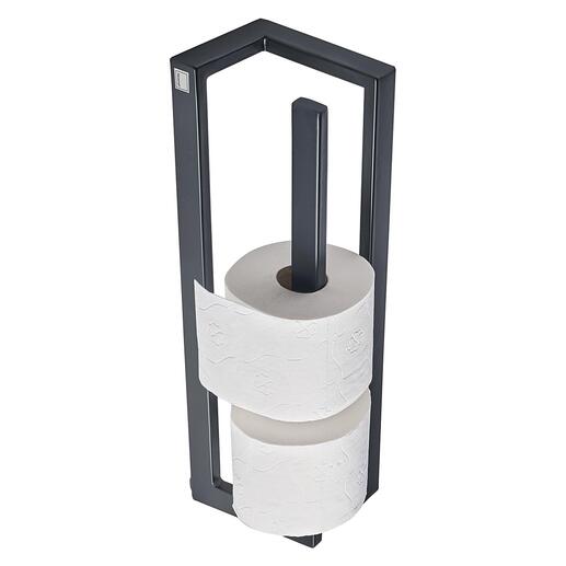 Ook handig in de badkamer: ideaal als toiletpapierhouder voor maximaal vier reserverollen.