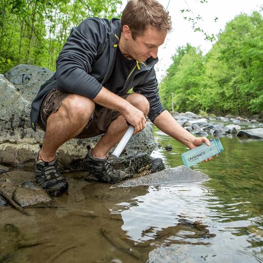 Waterfilterfles LifeStraw® Go Schoon water binnen een paar tellen. Past in elke rugzak en in elke tas.