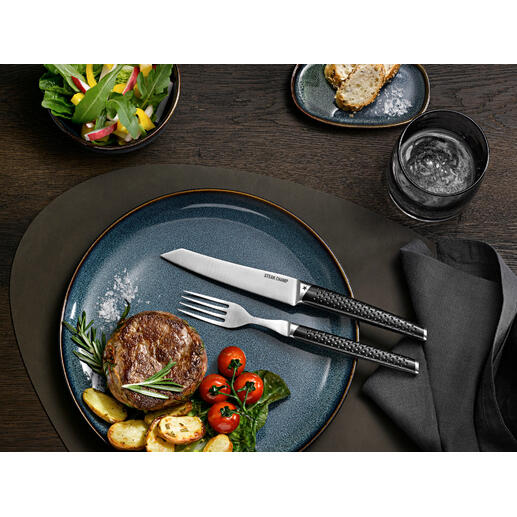 Steakbestek Prime Rib, set van 2 Elegant design, snijdt nauwkeurig: dit steakbestek van horecakwaliteit. En dat tegen een zeer goede prijs.