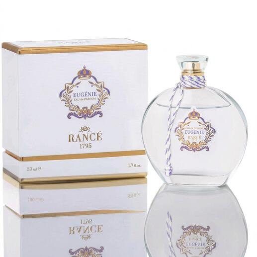 Rancé Eugénie Eau de Parfum in een elegante fles met geschenkdoos.