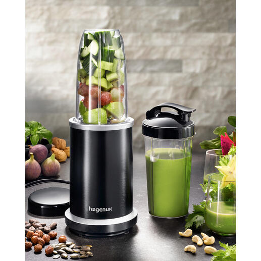 1.000 W-smoothie-blender Krachtiger dan ooit: smoothie-blender van de nieuwste generatie.