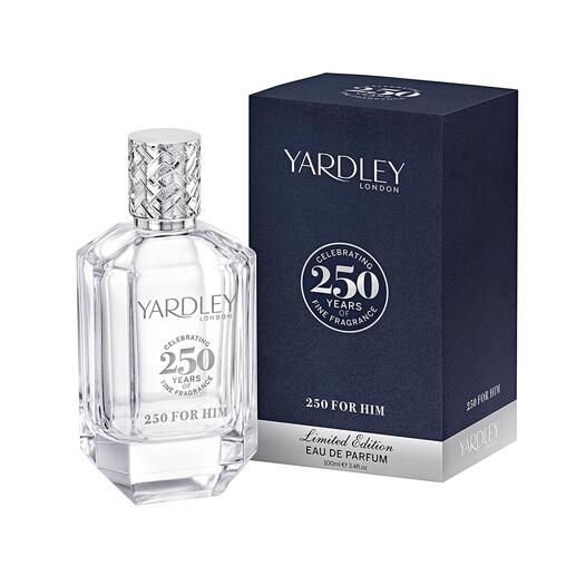 Yardley ‘250’ eau de parfum, 100 ml Van de meesterparfumeur met 250 jaar ervaring: het jubileumparfum van Yardley/Londen.
