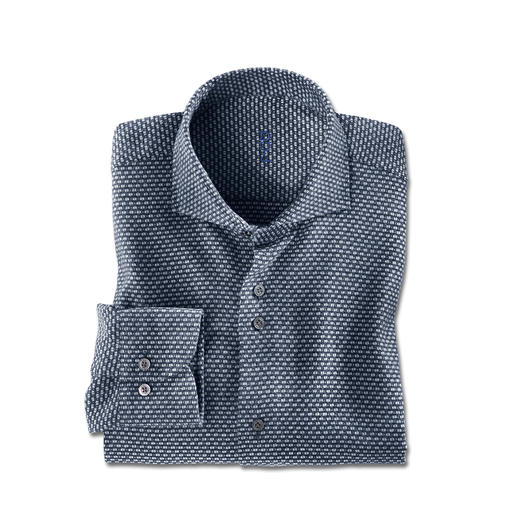 DU4 jaspé-winteroverhemd Een overhemd zo warm en comfortabel als uw lievelingstrui.