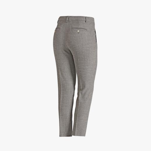 Seductive businessbroek ‛Blended Wool’ De look van een klassieke broek van kostuumstof. Maar veel ongecompliceerder dan ‛Blended Wool’.