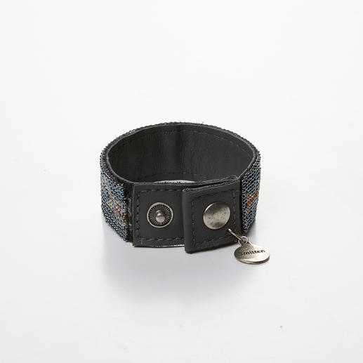 kralenarmband, antraciet kralenarmband, antraciet