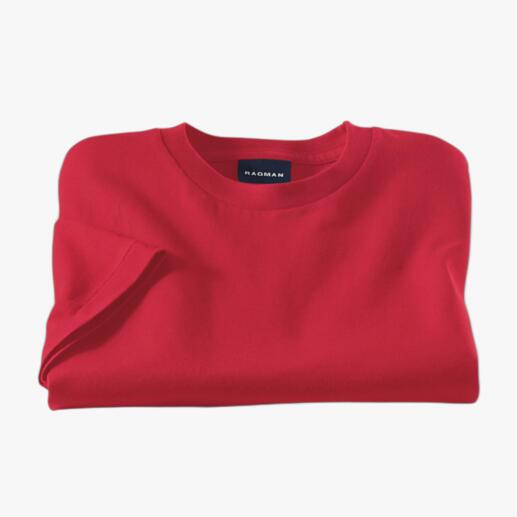 Rood Ragman T-shirt in maat 44, gevouwen.