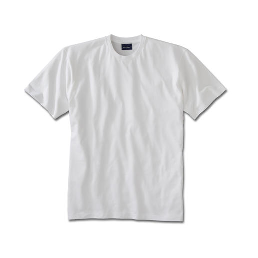 Wit T-shirt op een neutrale achtergrond