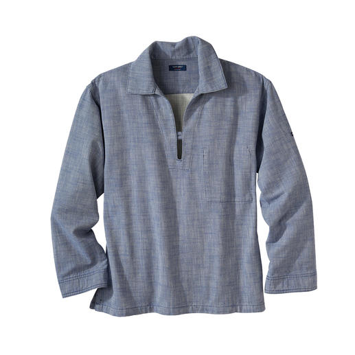 Saint James vissersoverhemd Vissersoverhemd Vareuse: het Bretonse origineel in trendy workwear-stijl.