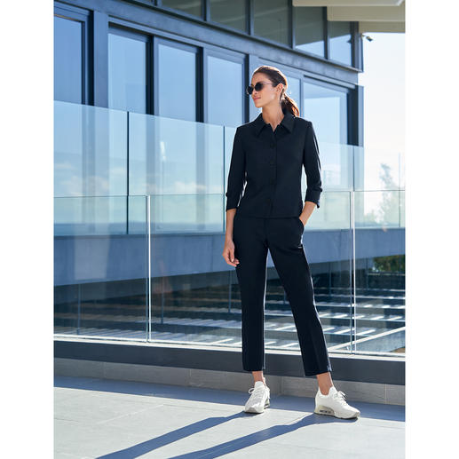 NVSCO cropped broek, kokerjurk of coutureblazer Blazer, broek en jurk in modern model, met een perfecte pasvorm en van comfortabel materiaal. Van NVSCO.