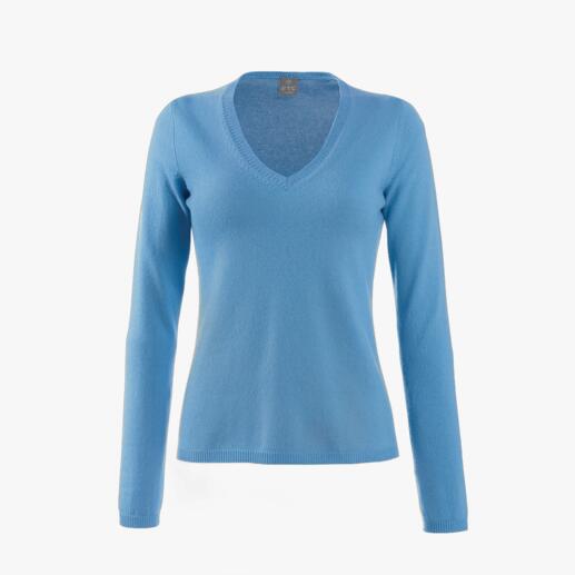 FTC kasjmieren pullover Luchtig als een shirt. Maar van het fijnste donszachte kasjmier. Van de specialist Fair Trade Cashmere.