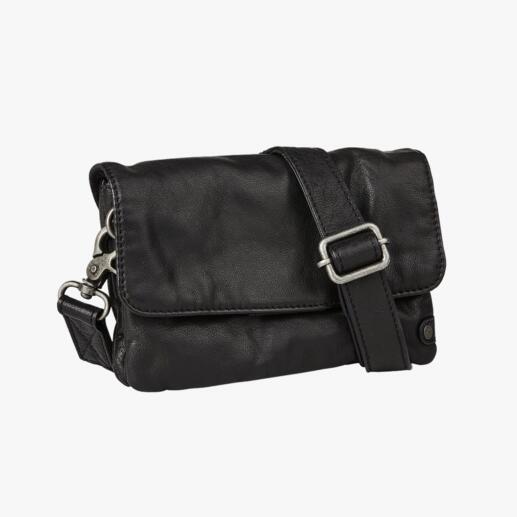 Depeche 2-in-1 mini bag Overdag een vintage-tasje. ’s Avonds een casual cross body bag. Van de Deense leerspecialist Depeche.