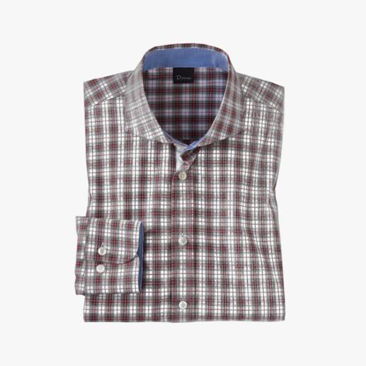 Dorani geruit tartan-overhemd Authentieke tartan-overhemden zijn zelden zo fijn en licht. Gemaakt met hoogwaardige kleermakersdetails.
