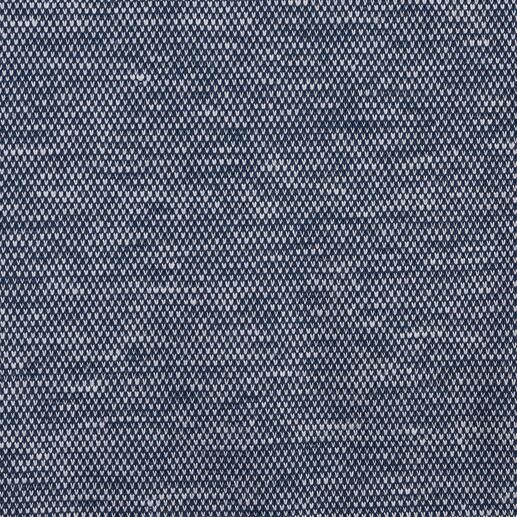 Patroon van een blauwe piqué-stof voor het Junghans 1954 Piqué-Henley-shirt.