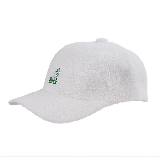Kangol® badstof cap Badstof is nu in de mode, maar moeilijk te vinden als stijlvolle, zomers lichte cap. Van Kangol®/Engeland.