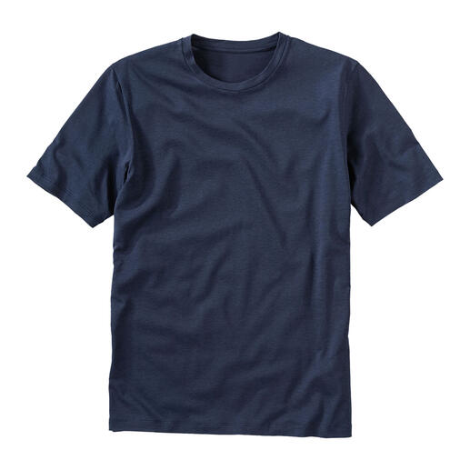 Tencel™ T-shirt Functioneel en duurzaam tegelijk: basic T-shirt van Tencel™ en biokatoen.