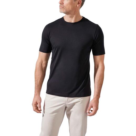 Tencel™ T-shirt, zwart