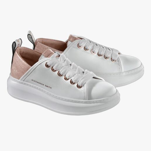 Alexander Smith sneakers, wit/koper Premium-sneakers in high-class-design en -kwaliteit – voor een heel betaalbare prijs.