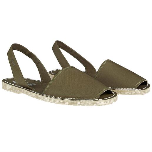Avarcas de Menorca Eco Traditionele Menorca-sandalen: met de hand gemaakt van gerecycled plastic uit zee.