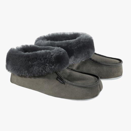 Shepherd lamsvel-pantoffels Een warme bedding voor uw voeten. Voor heren en dames.