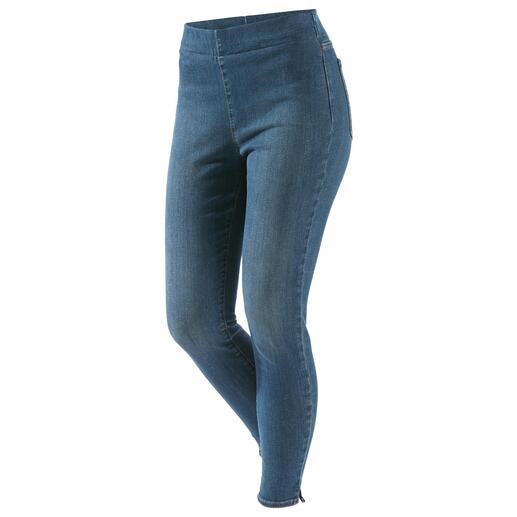 NYDJ® 3 sizes pull-on skinny-jeans   De pull-on jeans die drie maten omvat zonder comfort in te leveren.