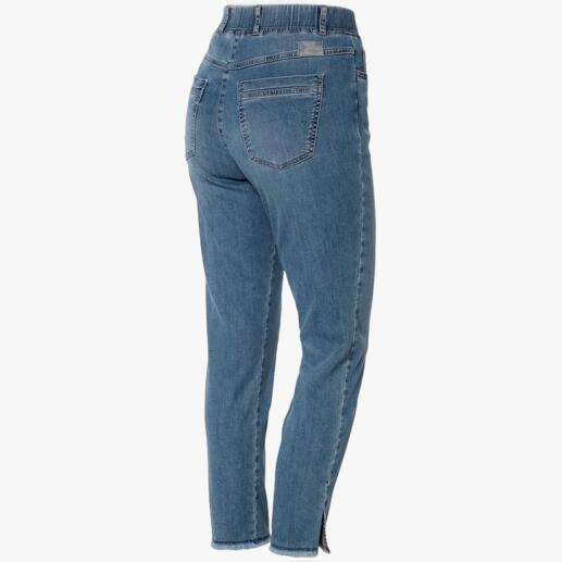 Achteraanzicht van RAPHAELA BY BRAX slip-on jeans, elastische taille