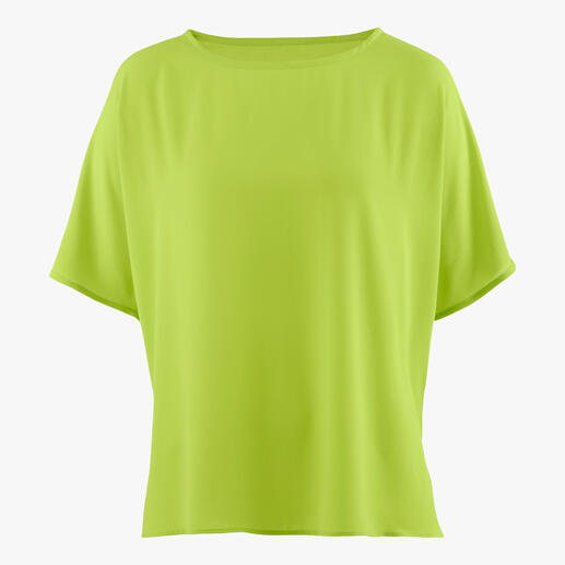 Janice & Jo shirtblouse     Shirtblouse van luchtige, ongecompliceerde viscose-crêpe: perfect voor de zomer en elke gelegenheid.