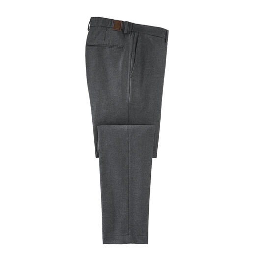 g1920 wollen broek met Ceramica Comfort en elegantie perfect gecombineerd: de flanellen pantalon van wol voor elke gelegenheid.