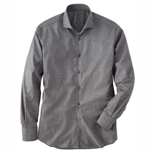 Merino-performance-overhemd Merino maakt het mogelijk: zo functioneel, zo duurzaam en zo comfortabel kan een overhemd zijn.