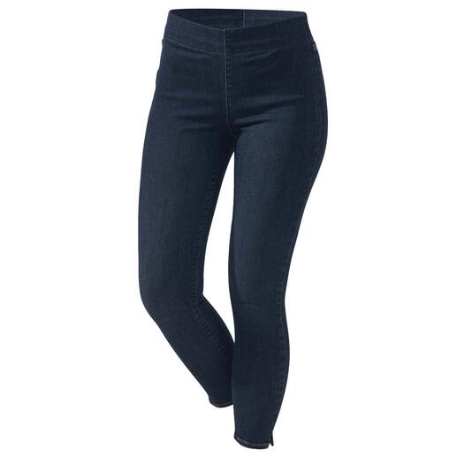 NYDJ® 3 sizes pull-on skinny-jeans   De pull-on jeans die drie maten omvat zonder comfort in te leveren.
