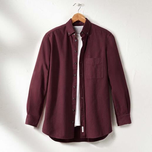 The BDO flannel shirt Herontdek een klassiek materiaal en vergeet dat een overhemd gestreken moet worden.