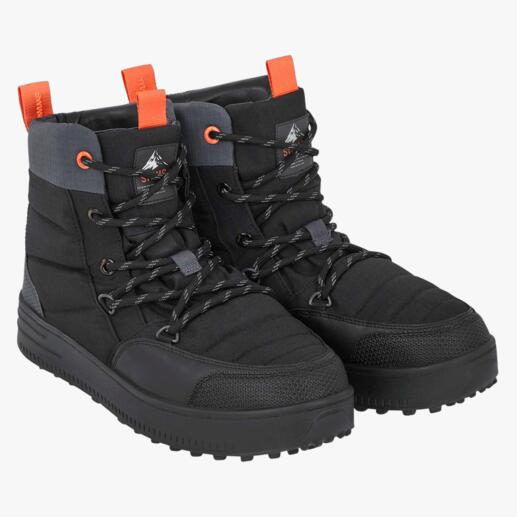 Swims winterboot in zwart, maat 41, met veters en gripvaste zool.