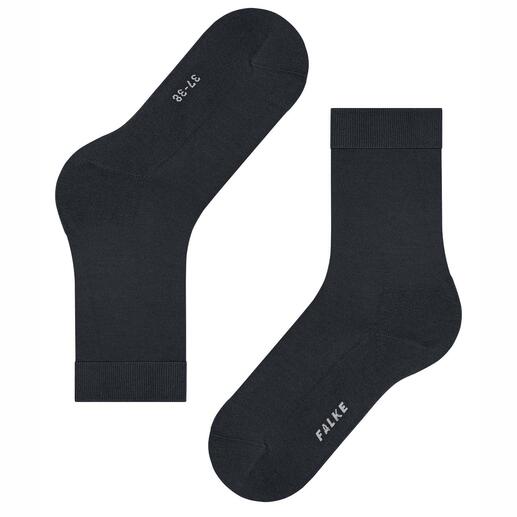 Grijze FALKE ClimaWool sokken voor heren.