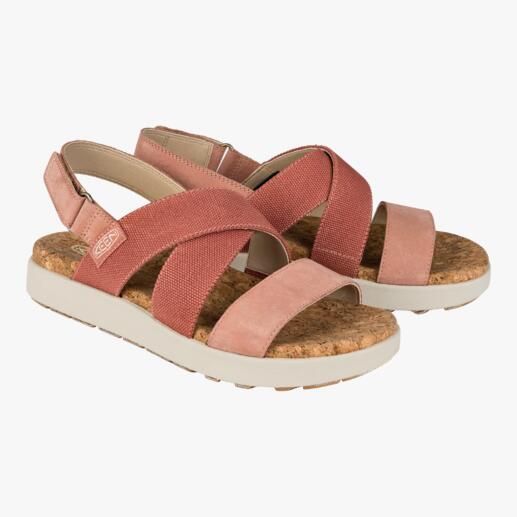 KEEN® sandalen met gekruiste bandjes De stijlvolle outdoorsandalen voor een dagje shoppen en wandeltochten.
