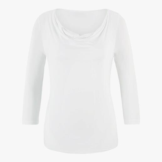 Modal micro-watervalkraag-shirt Zeer zacht en zijdeglanzend dankzij Tencel™ modal micro. Exclusief bij Fashion Classics.