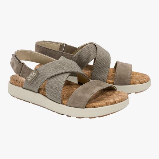 KEEN® sandalen met gekruiste bandjes De stijlvolle outdoorsandalen voor een dagje shoppen en wandeltochten.