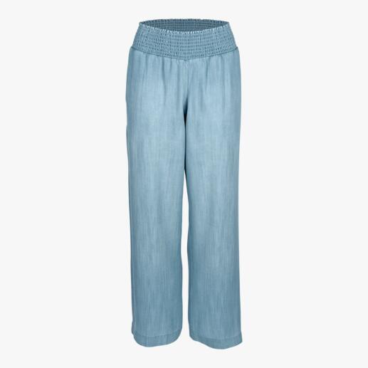 Bella Dahl jeans met wijde pijpen U zult nauwelijks een comfortabelere zomerjeans met wijde pijpen vinden. Van Bella Dahl, Los Angeles.