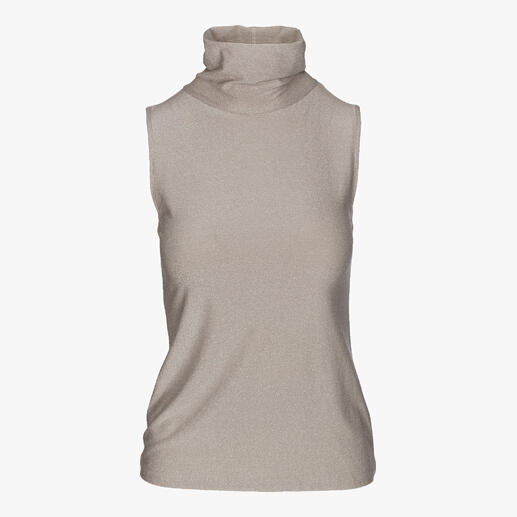 OCONI glamour rolkraagtop op een witte achtergrond.