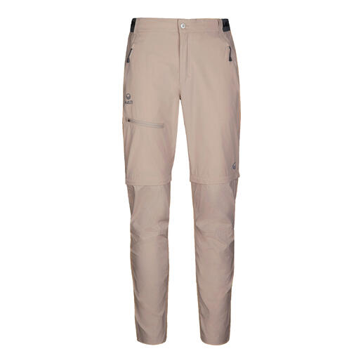 Beige Zip-Off-softshellbroek in maat 48