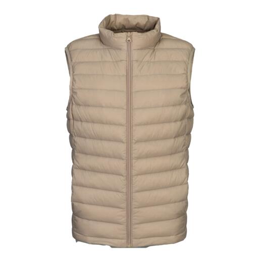Beige ultralite donvest zonder mouwen