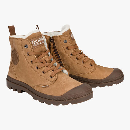 Palladium winter-boots Cultklassiekers voor koude dagen: de originele Palladium-boots met een winterupgrade.