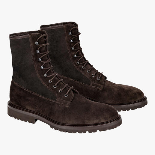 Profession Bottier doubleface-boots Luxueuze, ultramoderne winterboots: nu nog stijlvoller, comfortabeler en veel praktischer.