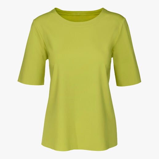 Limo-groene blouse van Vicario Cinque Punto Milano, maat 36.
