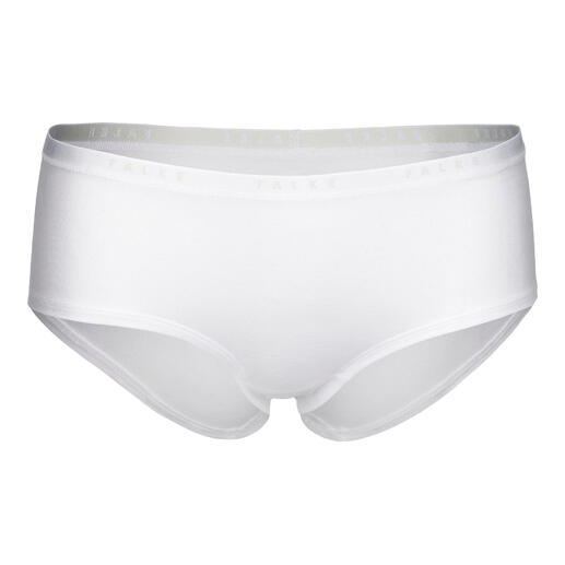 Wit slip voor dames, maat 36, van FALKE Daily Climate Control.