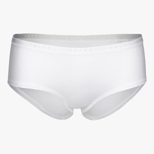 Wit slip voor dames, maat 36, van FALKE Daily Climate Control.