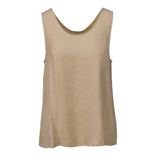 Beige top van urban casual loungewear in maat 34/36