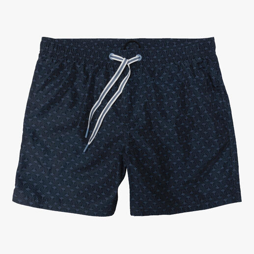 JOOP! korenbloem badshorts op een witte achtergrond.