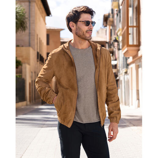 OCONI geitensuède-hoodie