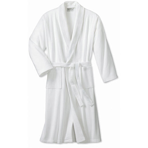 Witte unisex badjas in maat XS