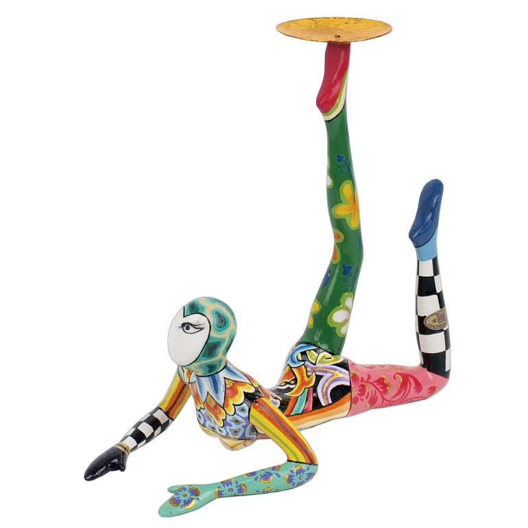 Acrobat #3742 Tom's Acrobat-sculptuur #3742 in levendige kleuren.
